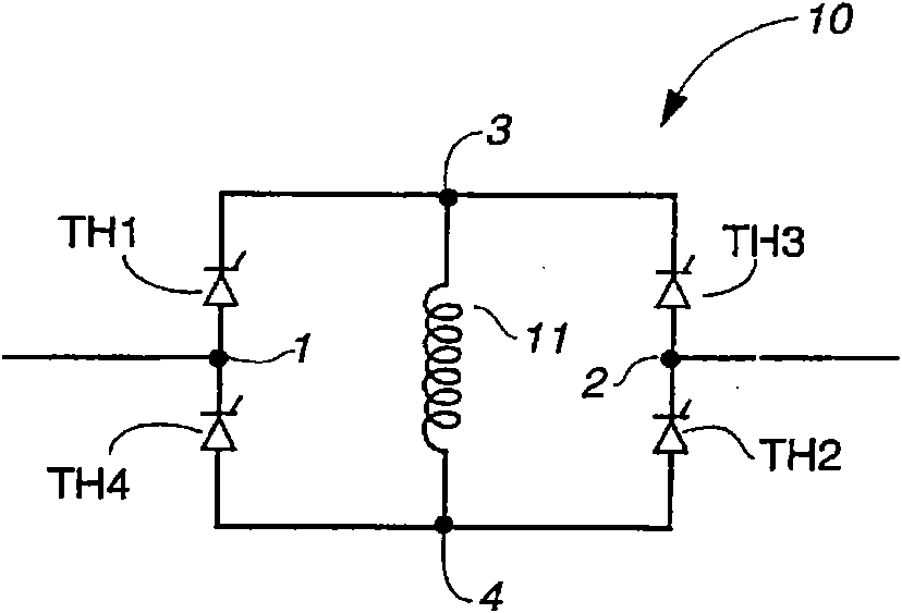 Current-limiting energy storage circuit and control method thereof