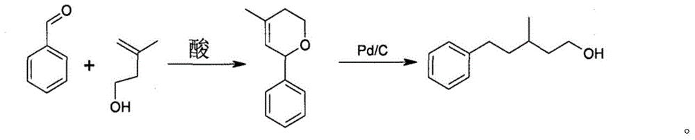 Process for preparing benorilate amyl alcohol