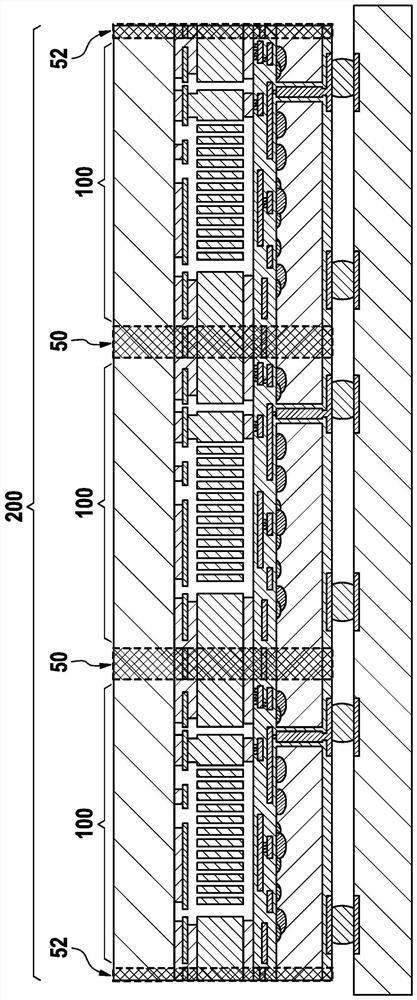 Sensor system, including a plurality of individual and separate sensor elements