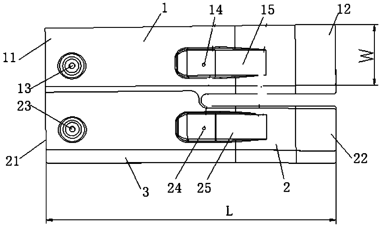 Elastic connecting assembly for aero-engine