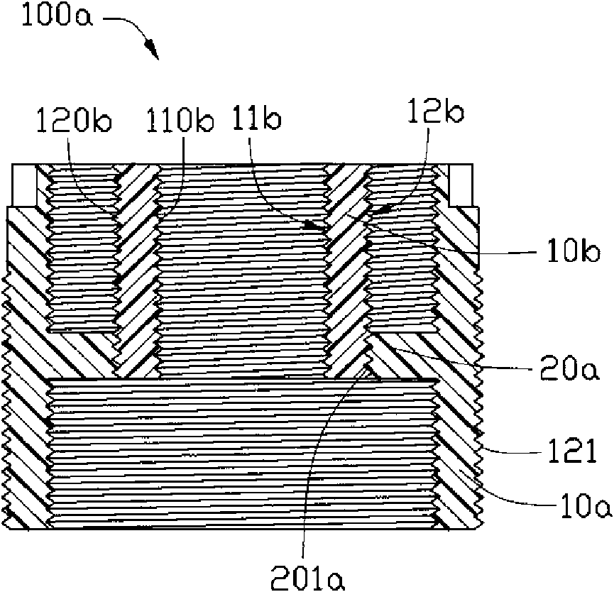 Adapter ring and lens module using same