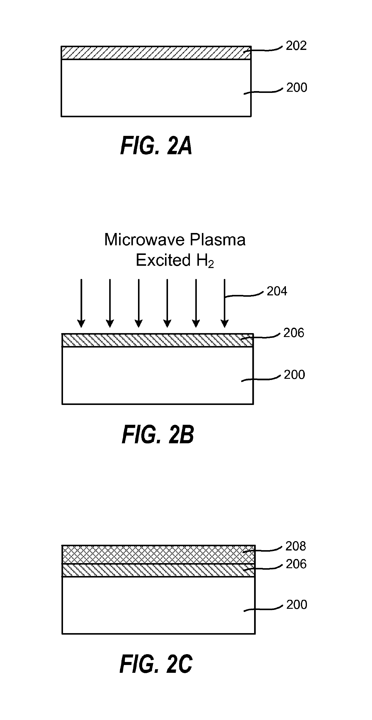 Method of enhancing high-k film nucleation rate and electrical mobility in a semiconductor device by microwave plasma treatment
