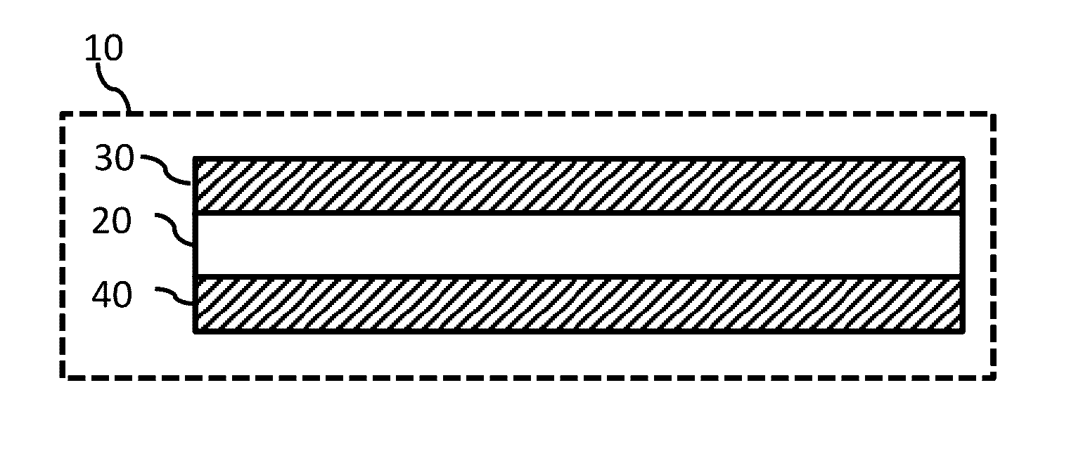 Device for harvesting mechanical energy through a piezoelectrochemical effect