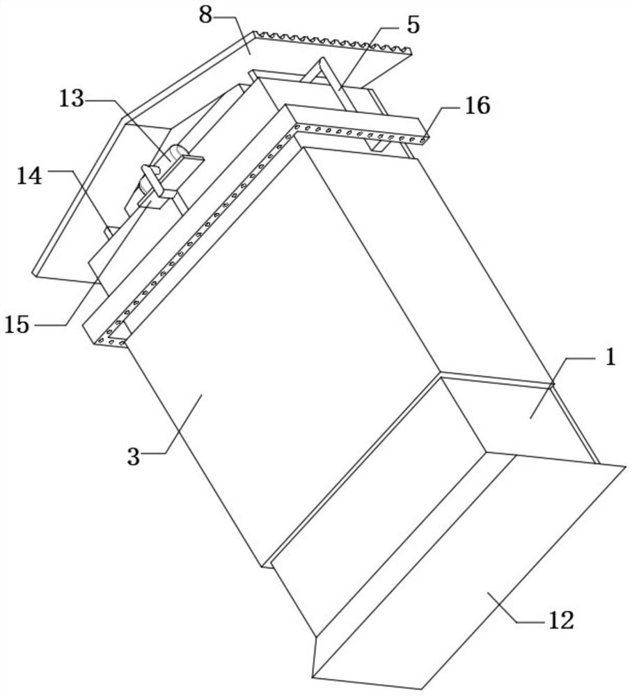 Dustproof device for power equipment protection