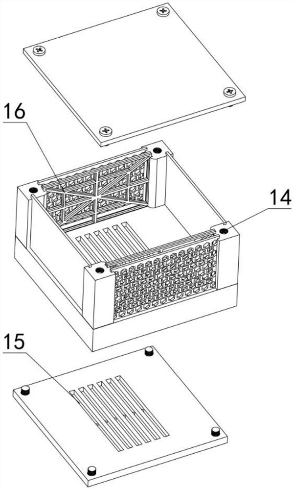 Dielectric sensor probe filtering device