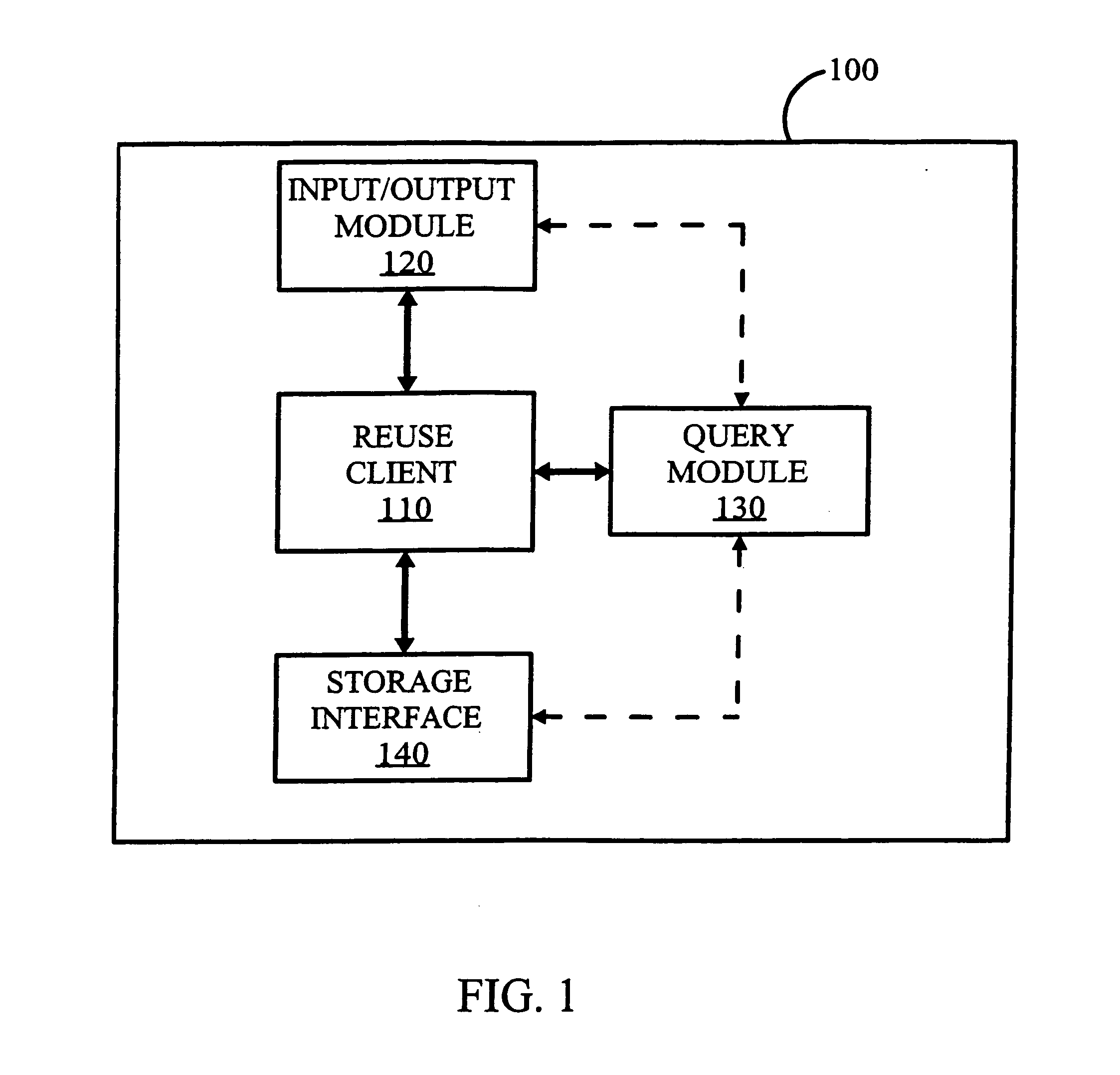Method, system and apparatus for data reuse