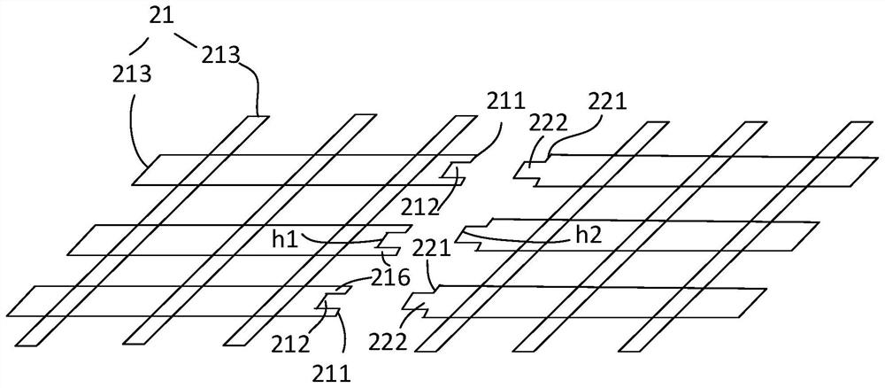 Support member and flexible display device