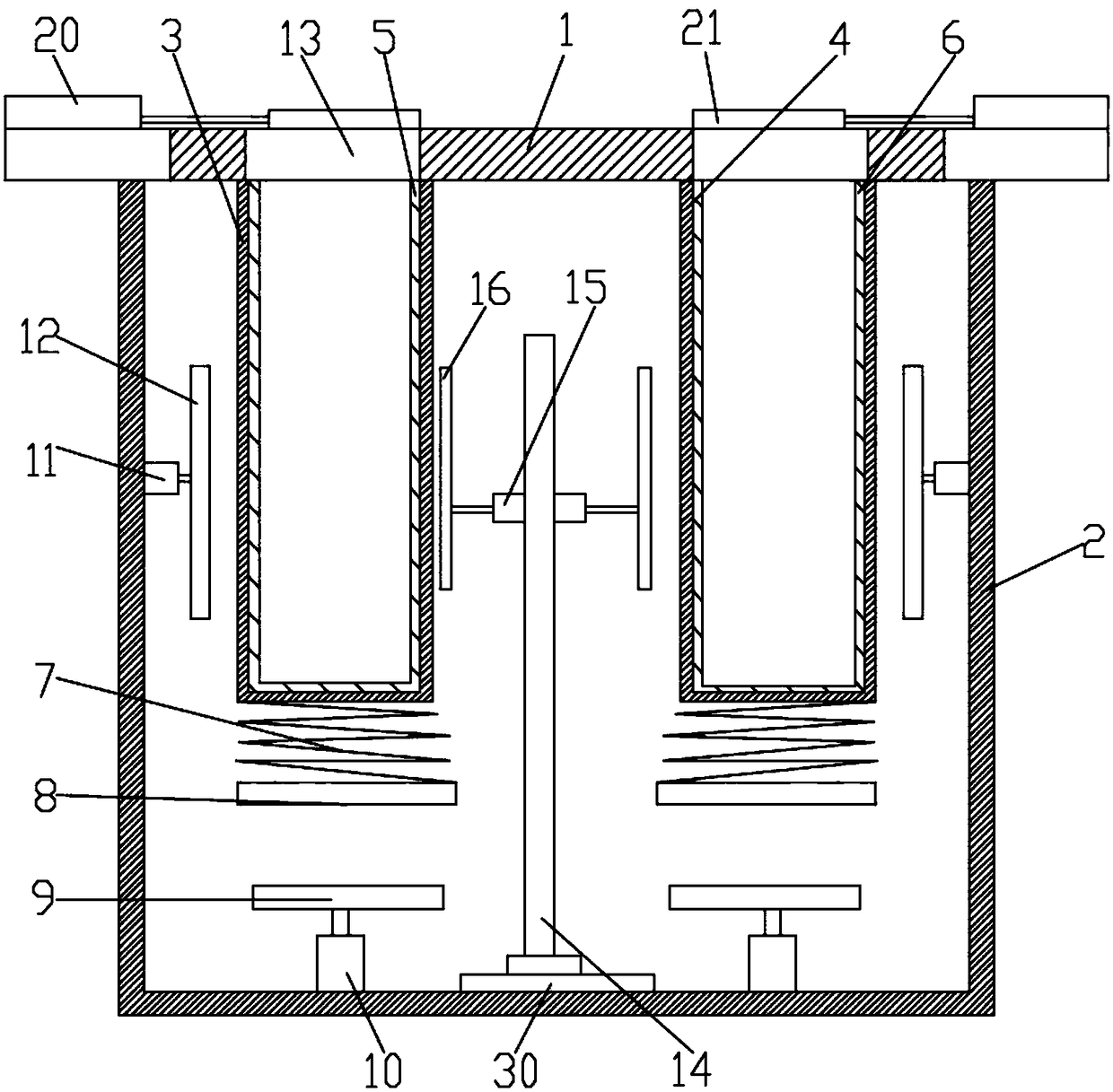 Dust-removing filter bag