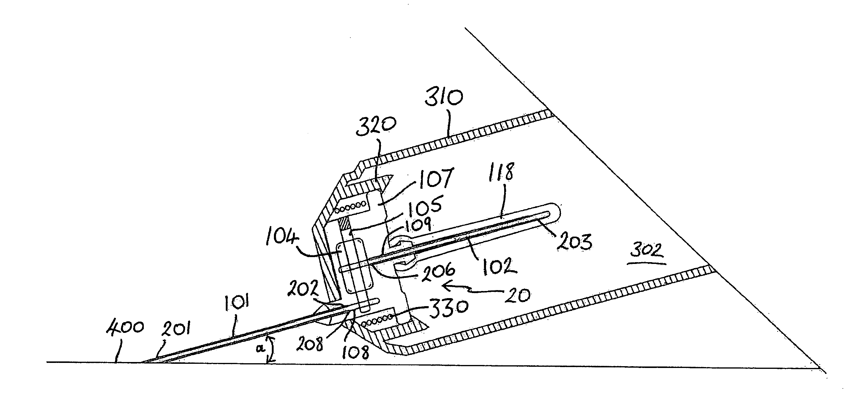 Needle assembly for a blood sampling device