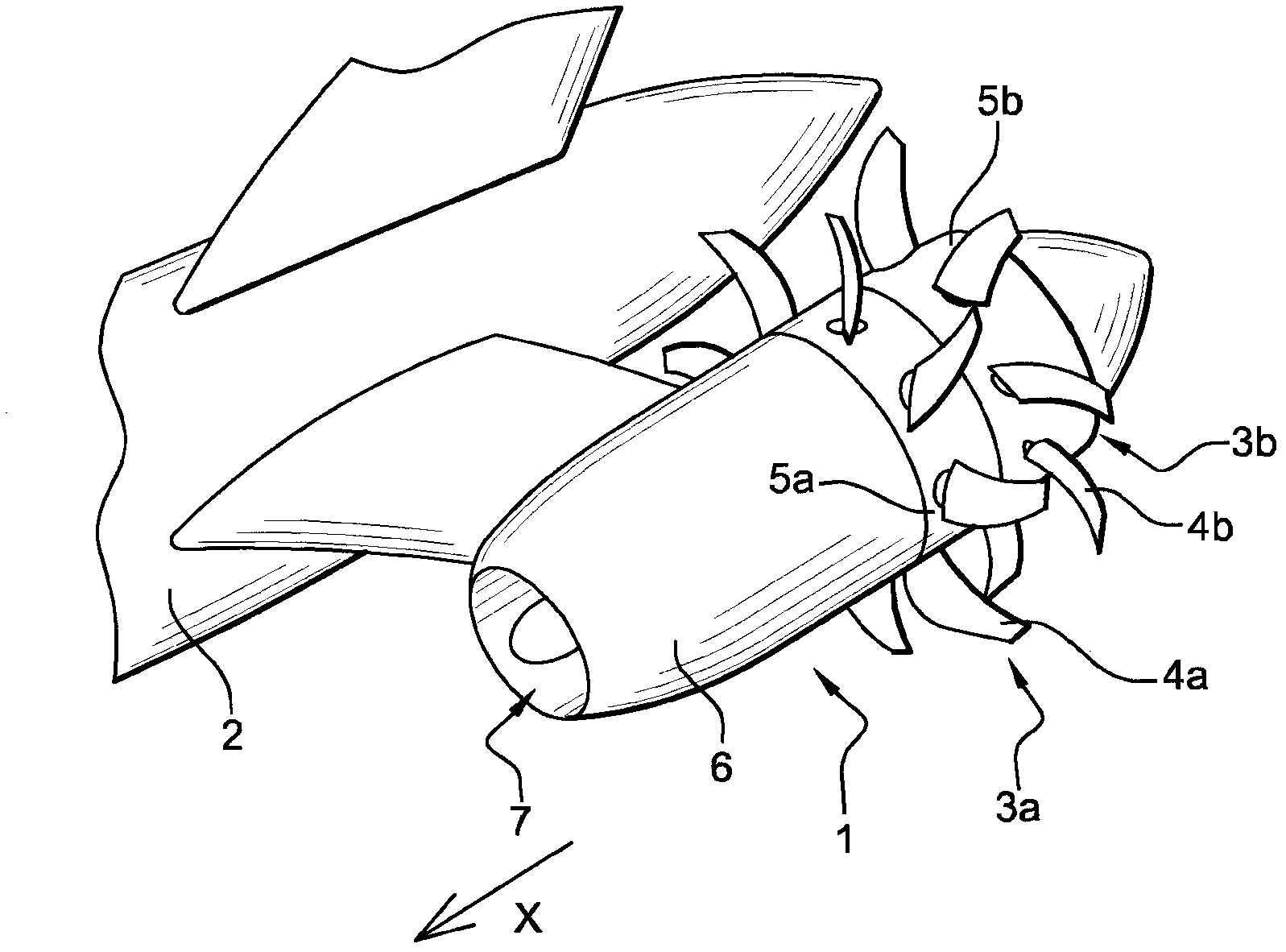 Deicing device for propfan-type propeller blades