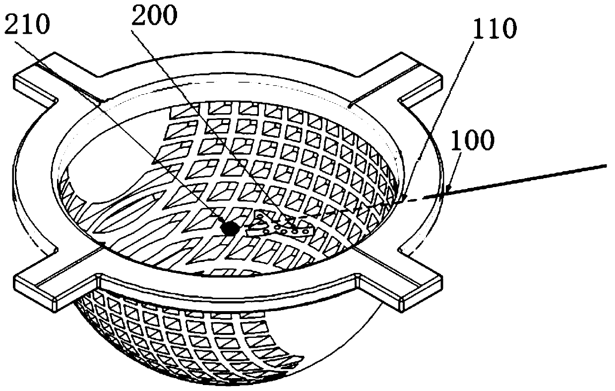 Magnetic resonance imaging navigation planning system based on special breast clamping device