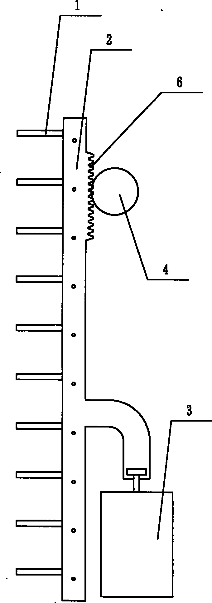 Covering and isolating ventilation fan