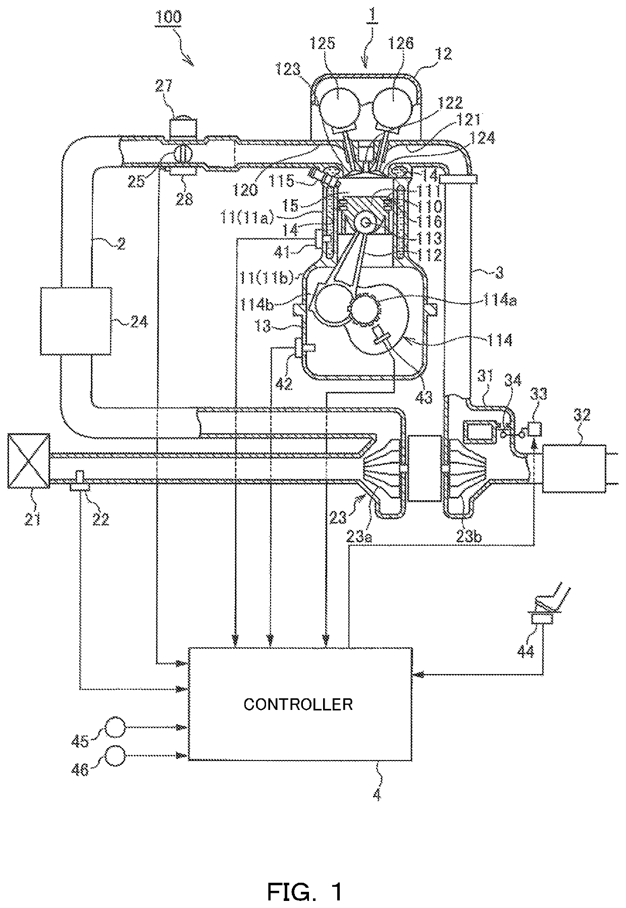 Control device of an internal combustion engine and a control method thereof