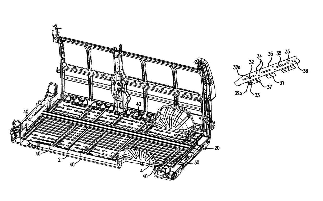 Vehicle flooring system