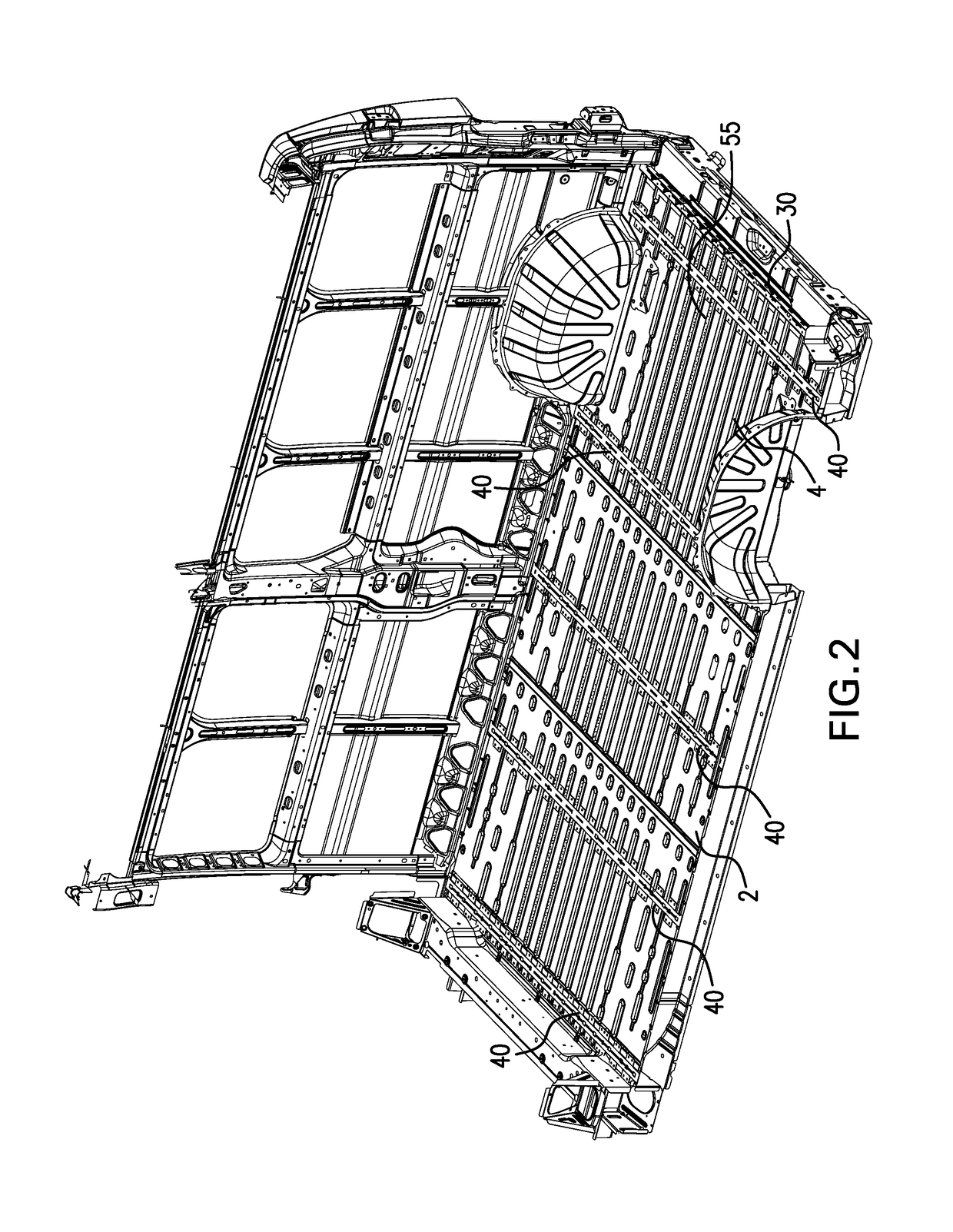 Vehicle flooring system