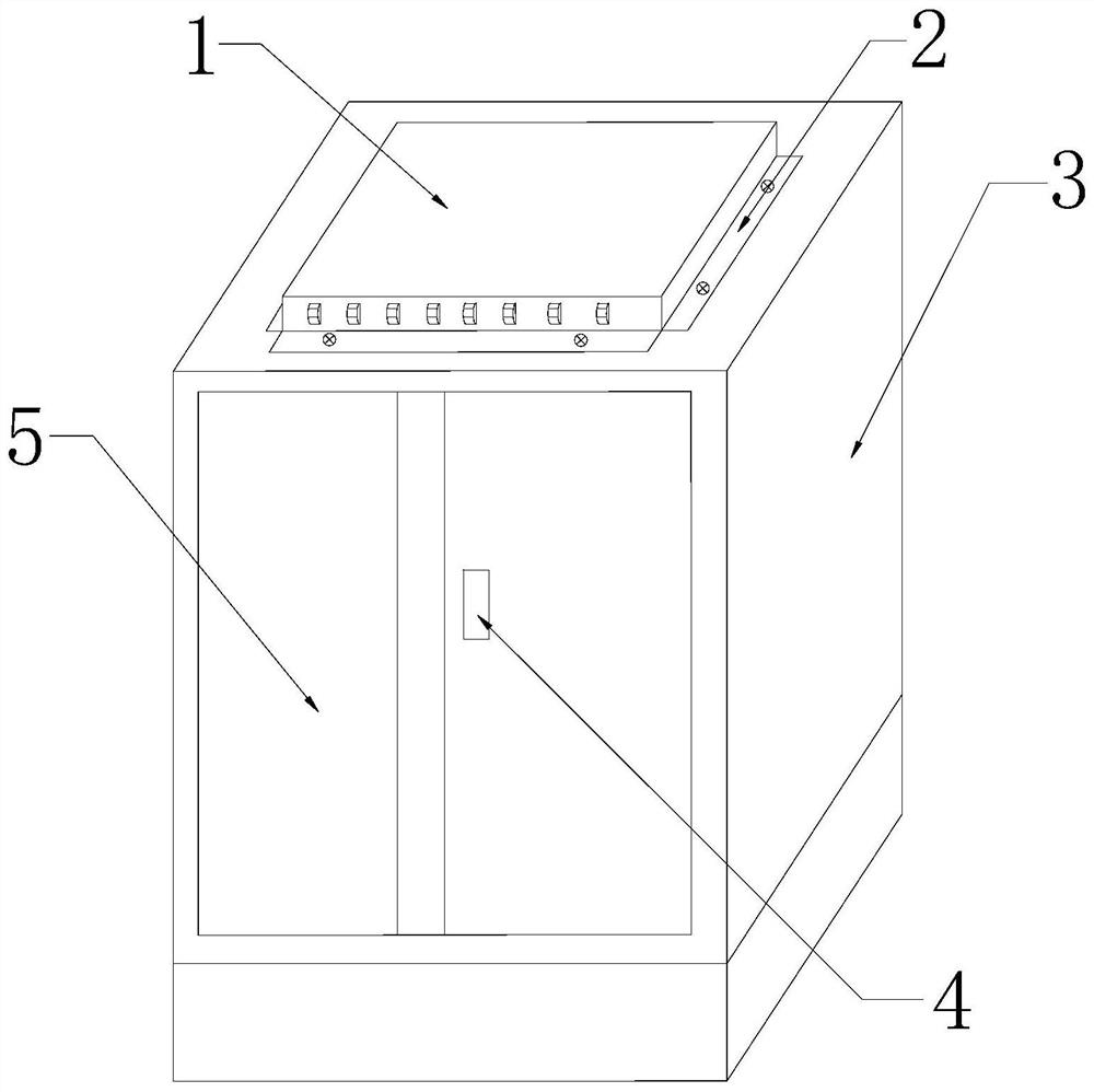 Distribution box with waterproof function