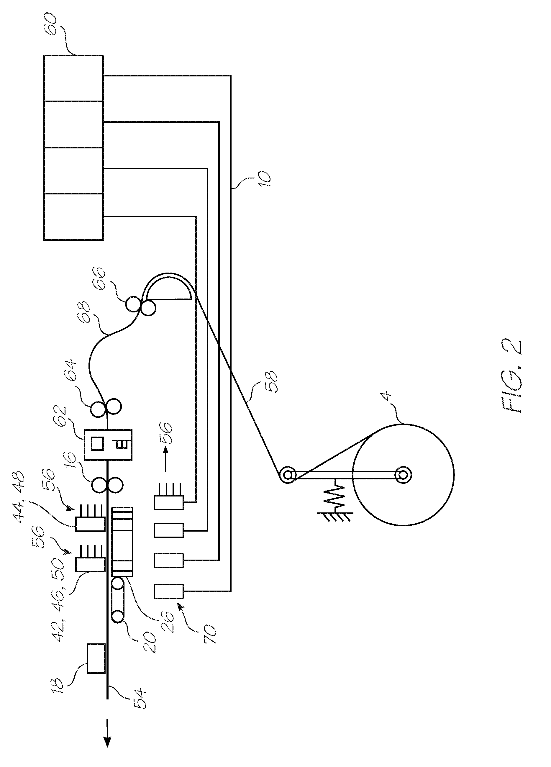 Inkjet printer with printhead modules having individual ink interfaces