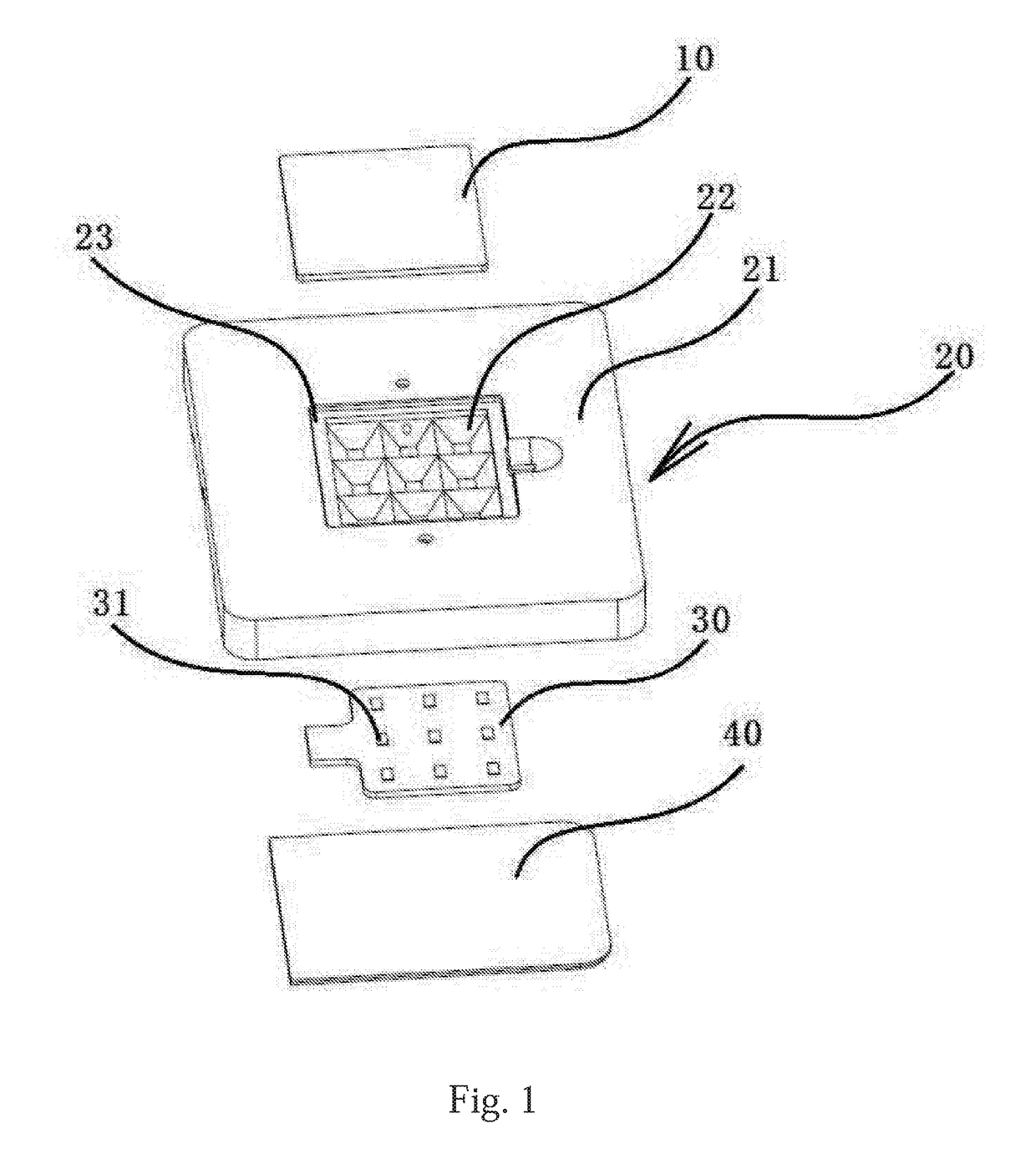 LED lamp packaged by liquid sealant