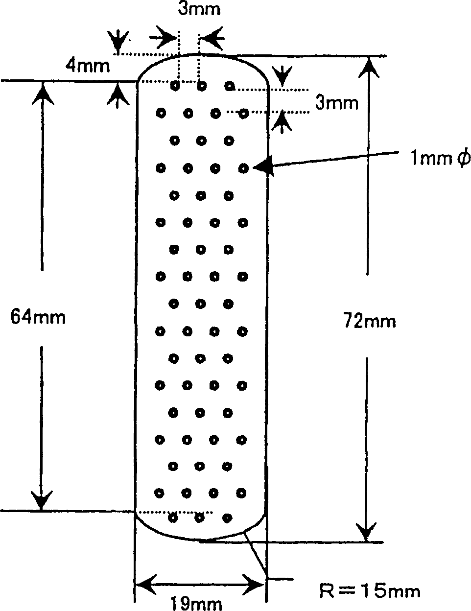 Pressure-sensitive adhesive sheet for application to skin and first-aid plaster