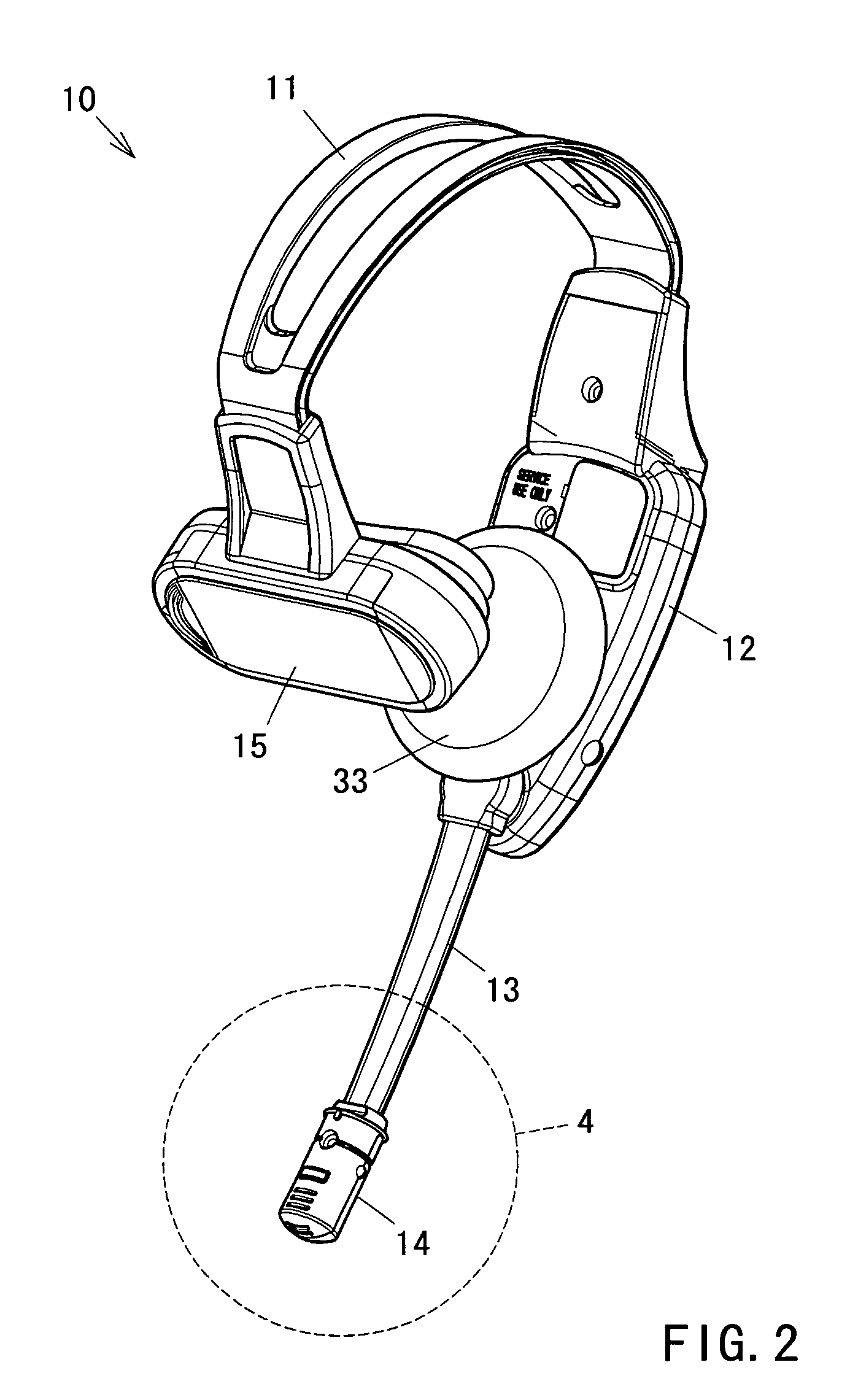 All-in-one headset