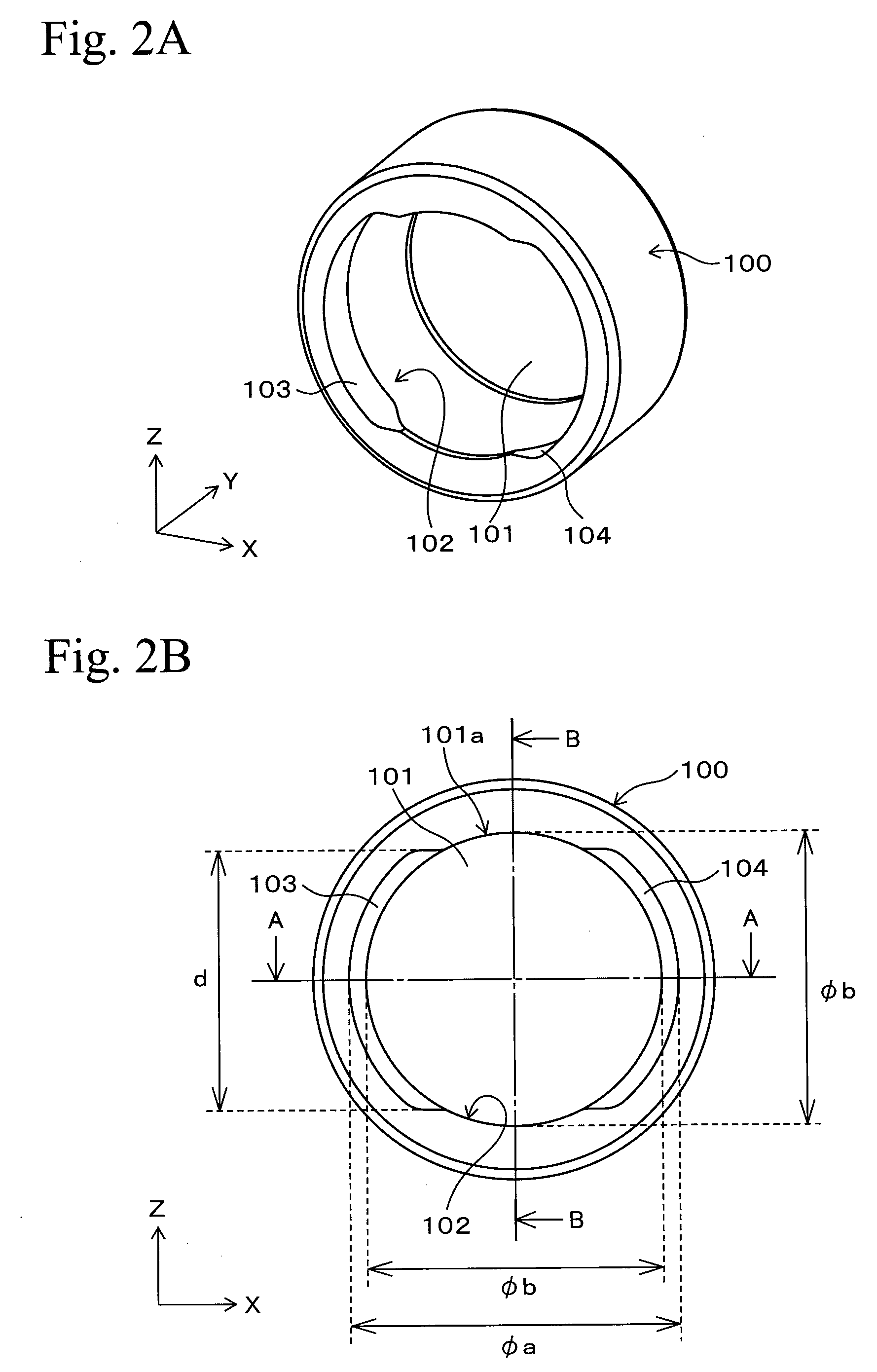Spherical bearing with resin liner and rod end bearing