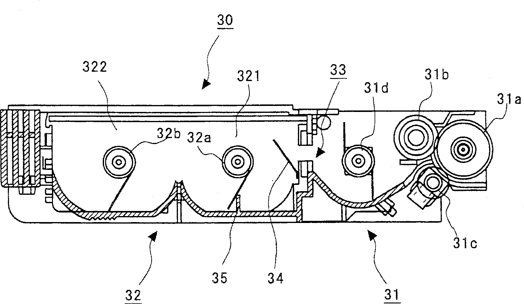 Developing device, image forming apparatus and process cartridge