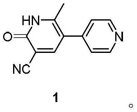 New method for synthesizing milrinone