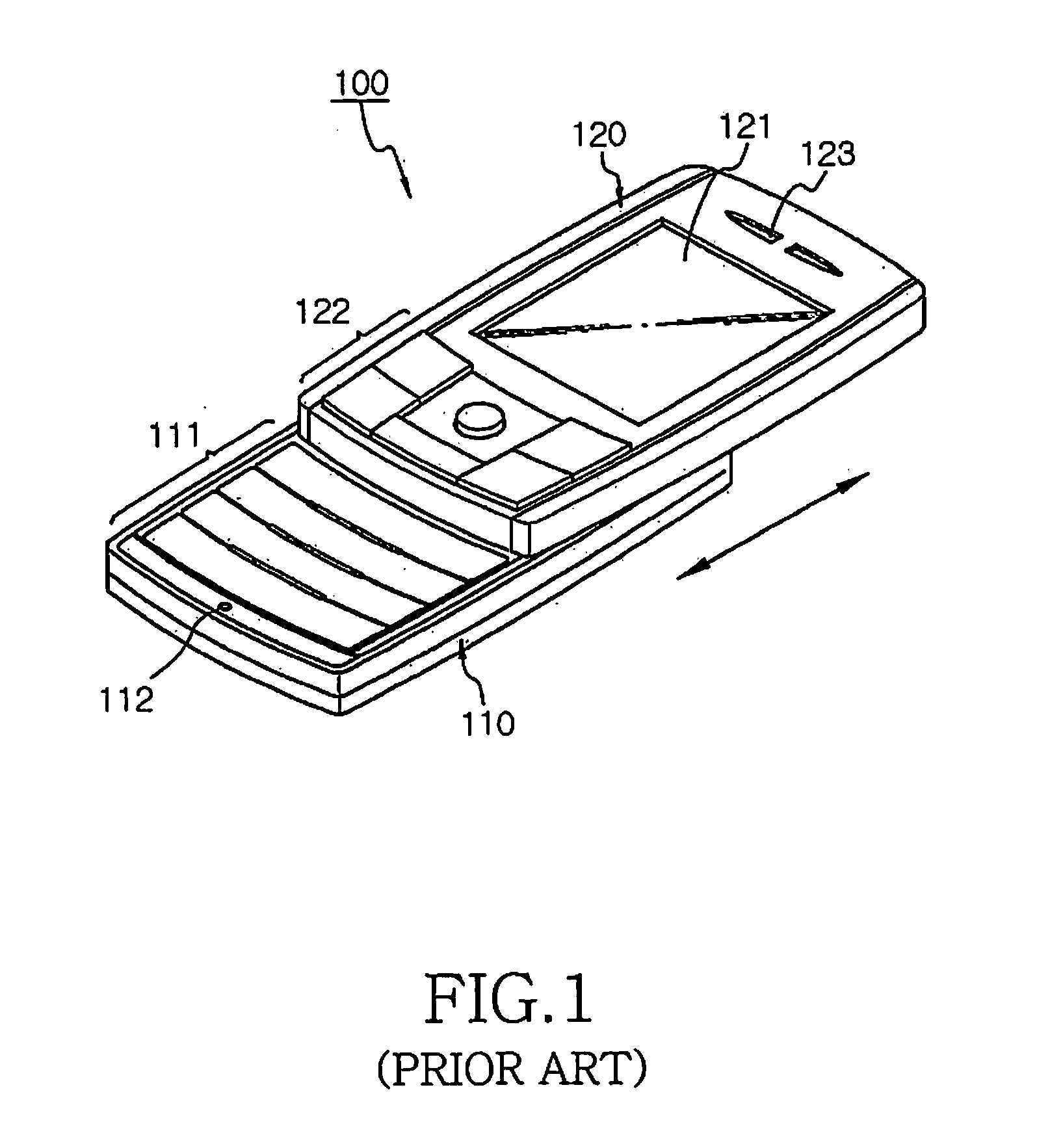 Built-in antenna for portable terminal