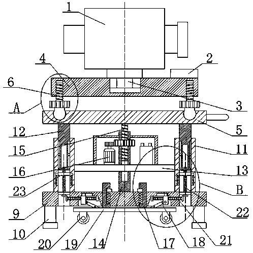 Measuring device for municipal engineering