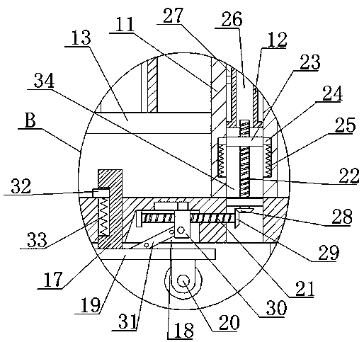 Measuring device for municipal engineering
