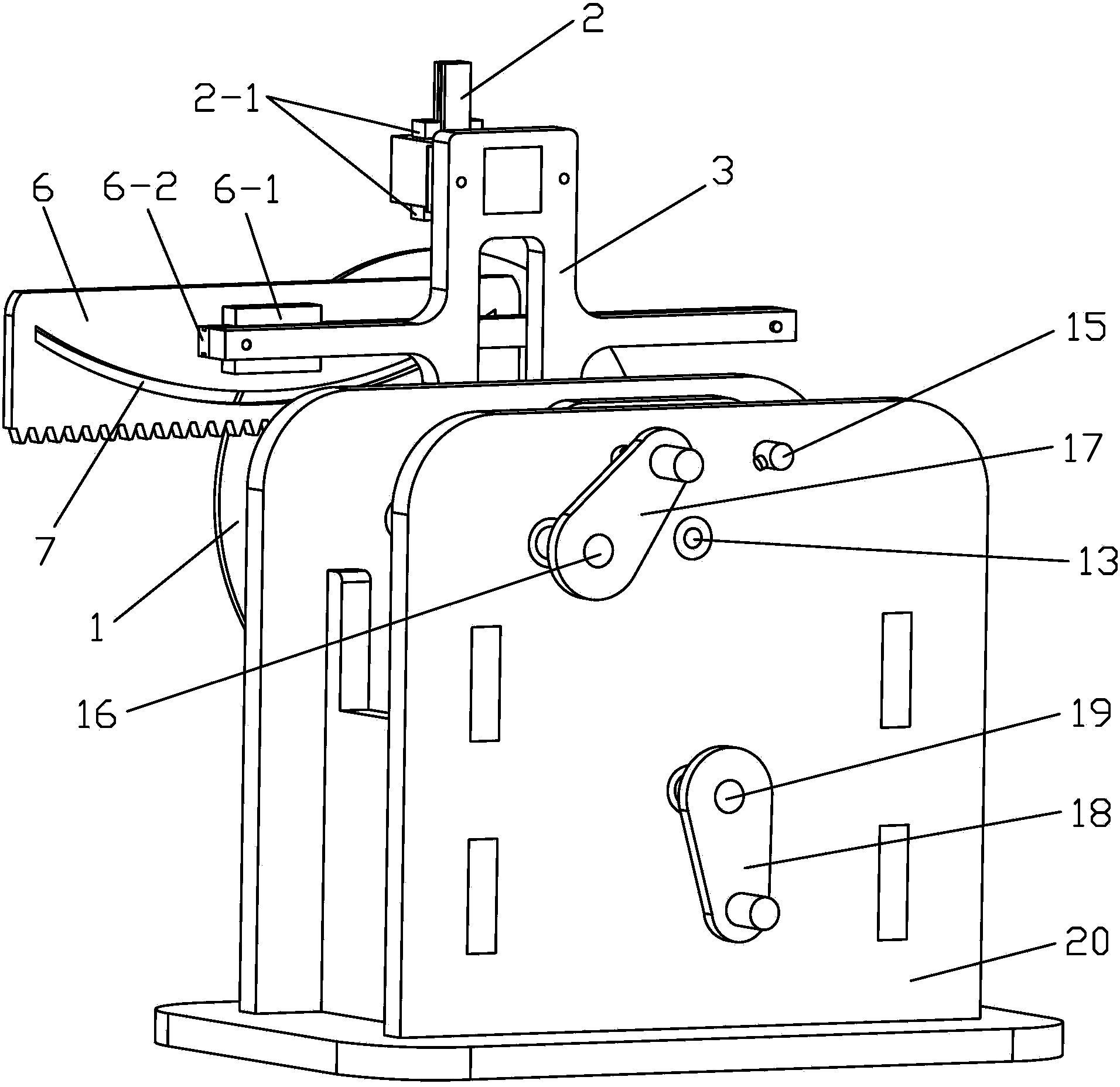 Cam profile curve plotting demonstration instrument