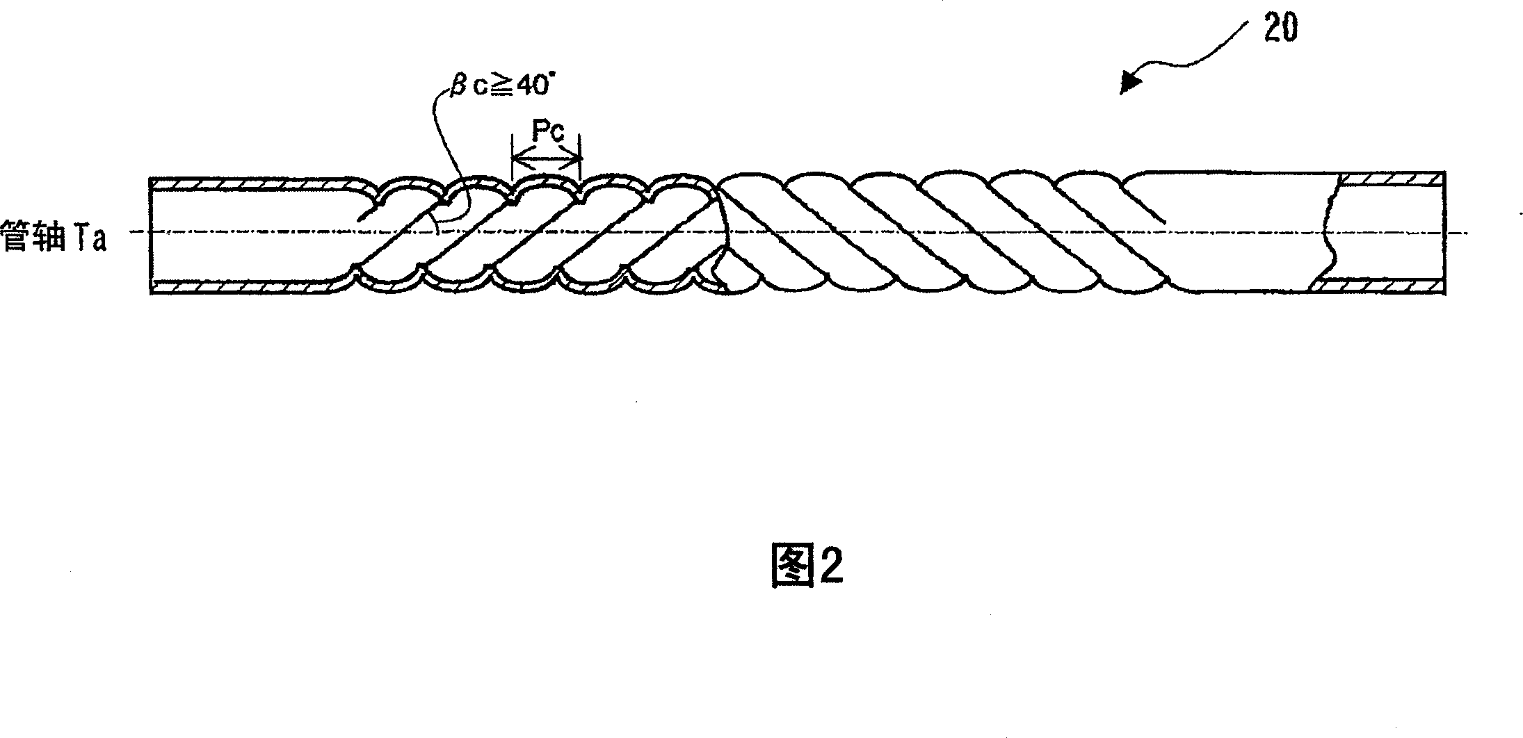 Heat transfer tube and heat exchanger using same