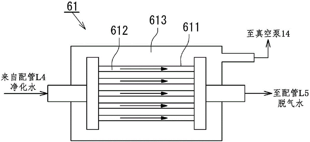 Method and device for producing hydrogen-containing drinking water