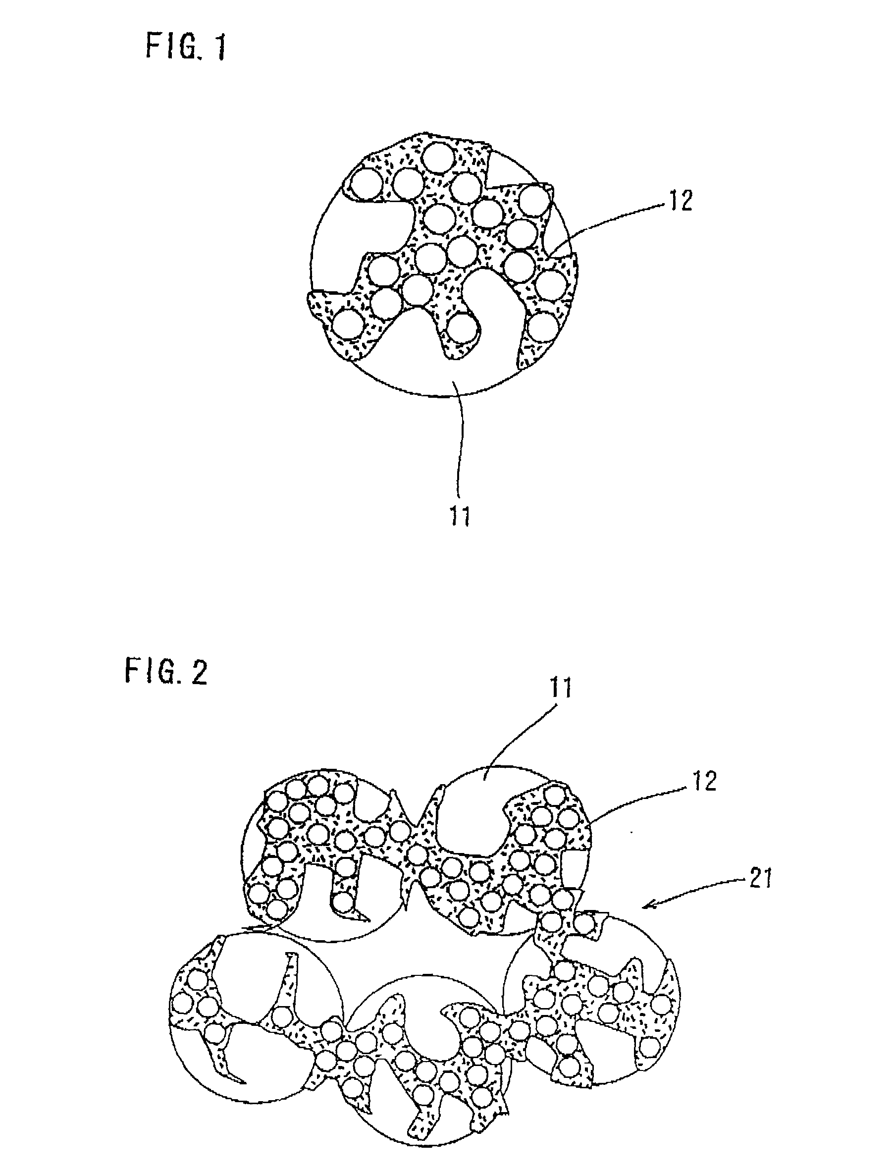 Composite catalyst for solid polymer electrolyte type fuel cell and processes for producing the same