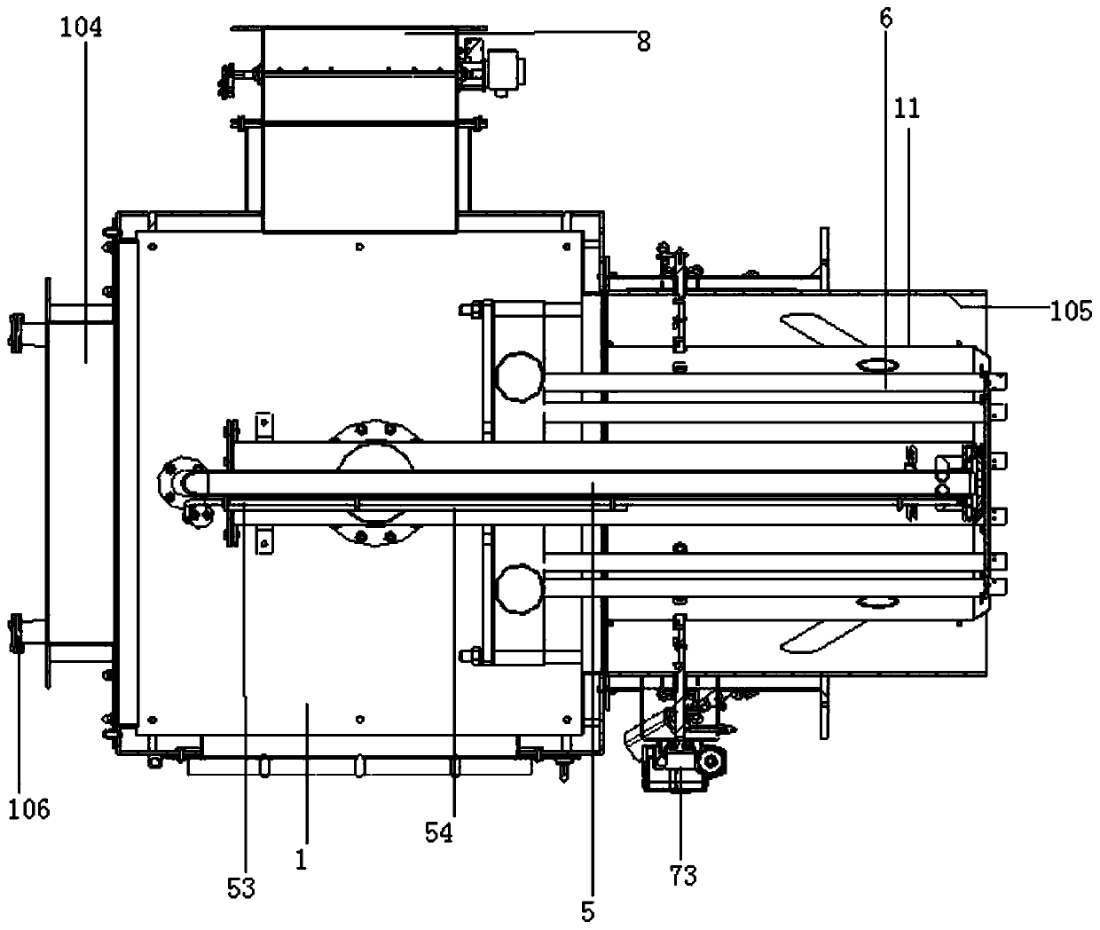 High-temperature tail gas combustion assisting combustion device of gas turbine