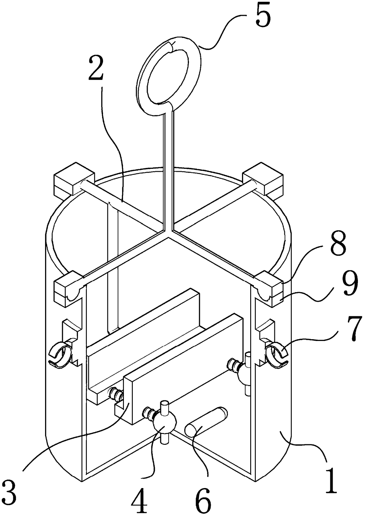 Massive mineral reaction device