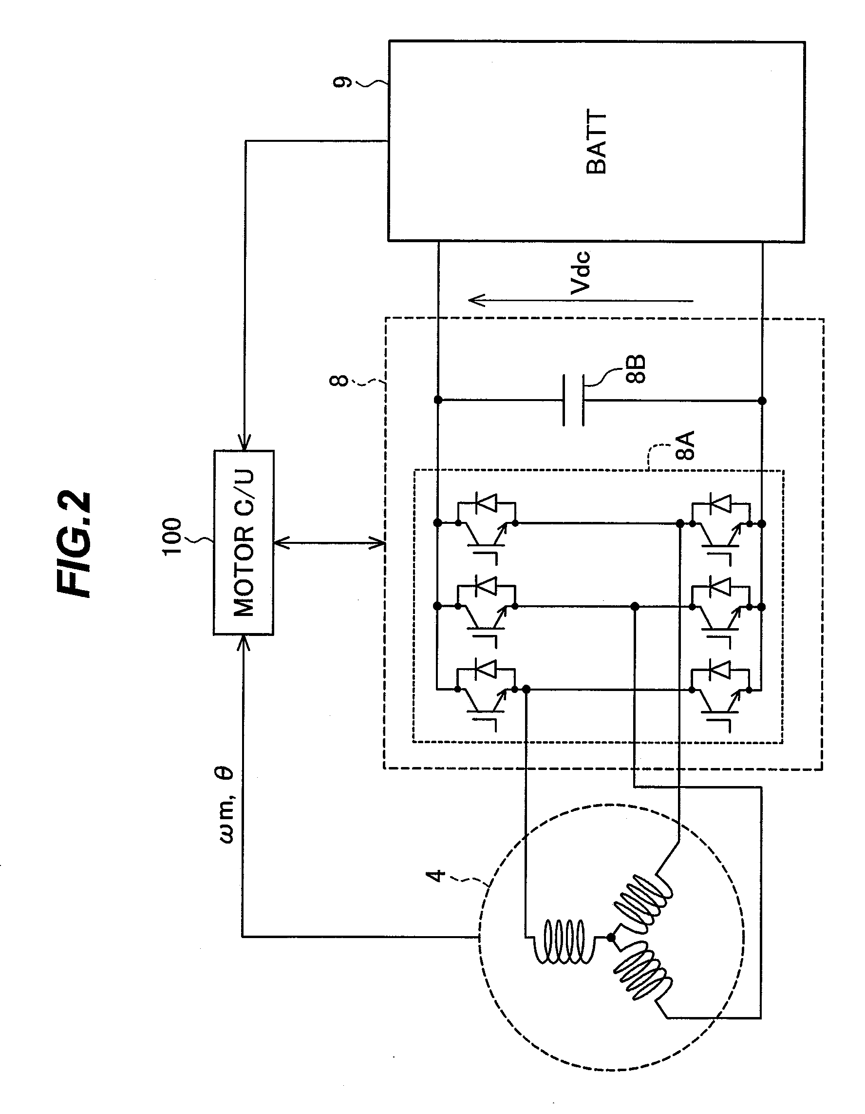 Motor Control Apparatus and Control Apparatus for hybrid Electric Vehicles