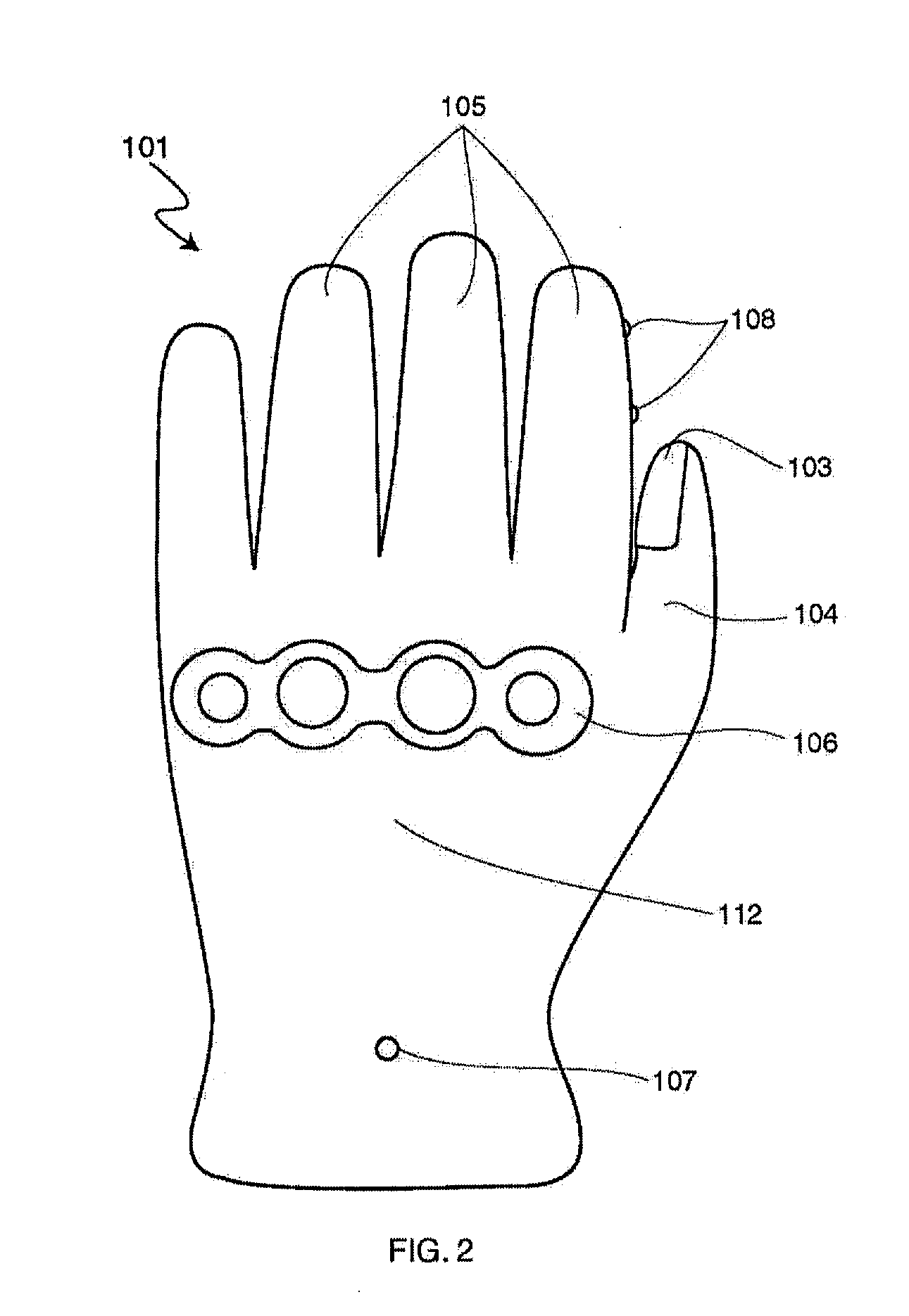 Electronic Control Glove