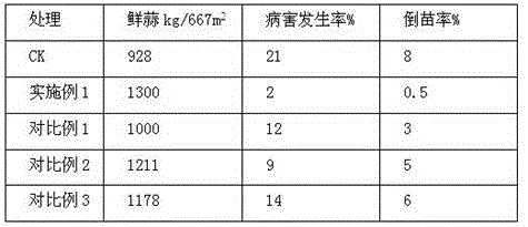 Special organic microbial bacterial manure for garlic and preparation method thereof
