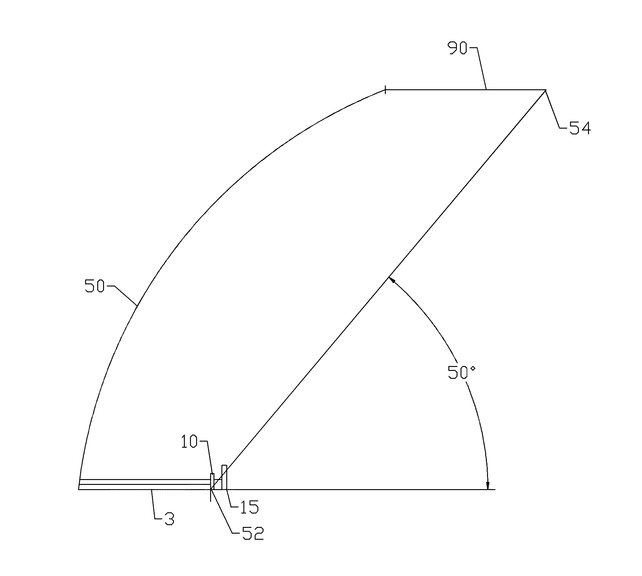 Low sidelobe reflector antenna with shield