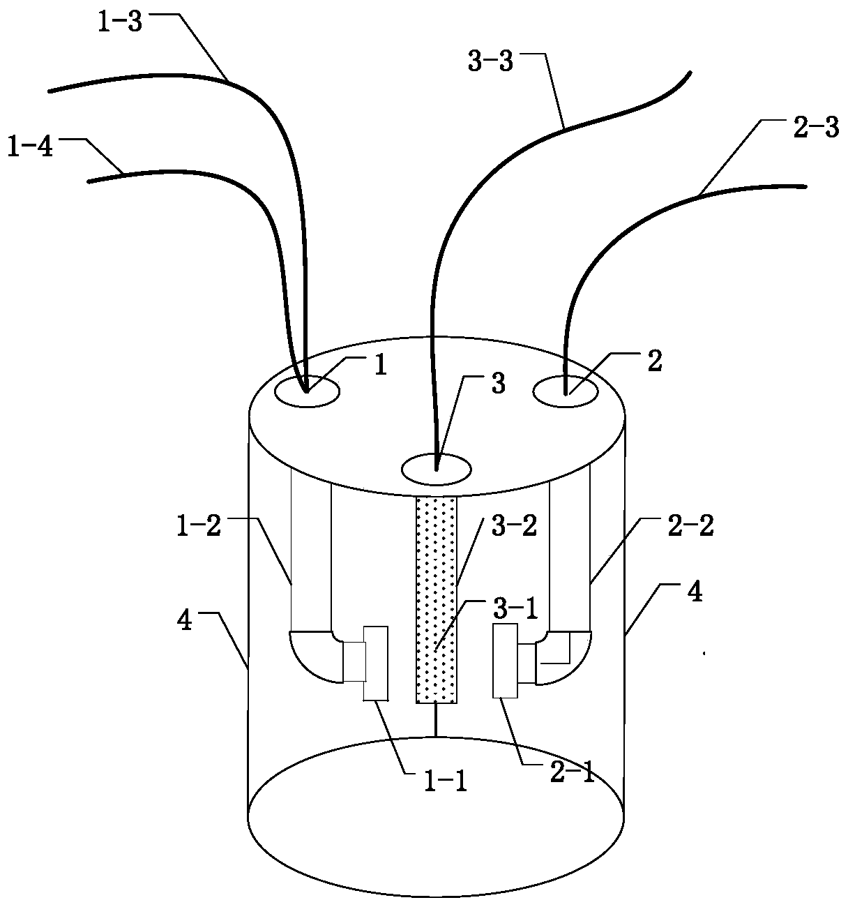 A portable grounding grid corrosion state monitoring system and monitoring method