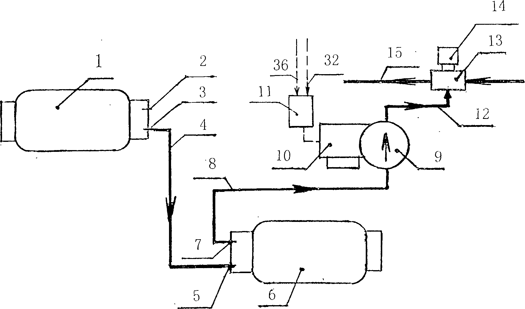 Liquid chlorine directly charging system and apparatus