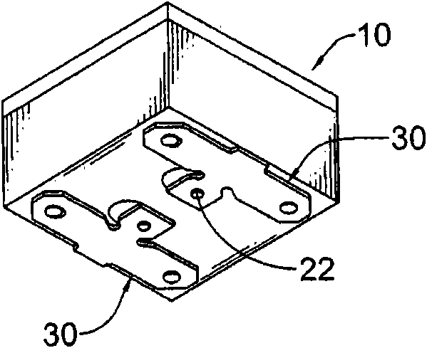 Electrolytic capacitor with external connected pin