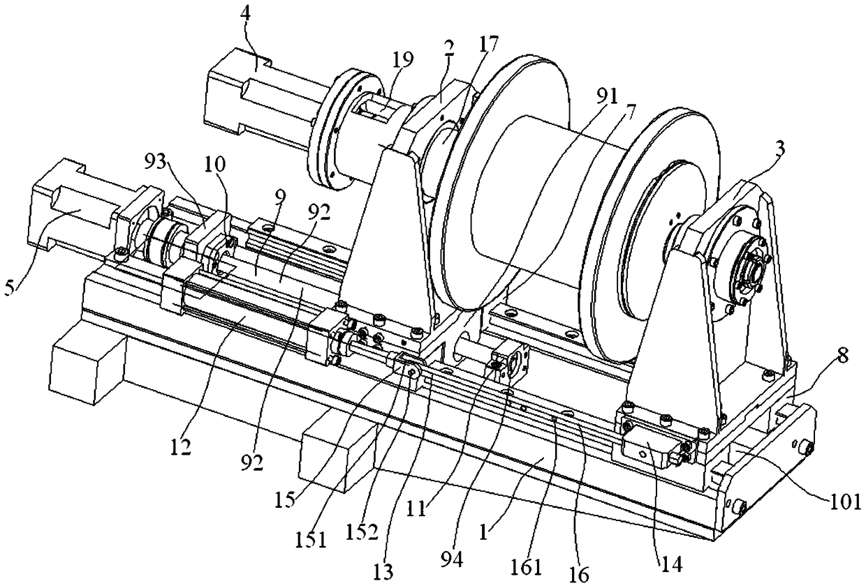 Retractable and unwinding device for fiber optic cable