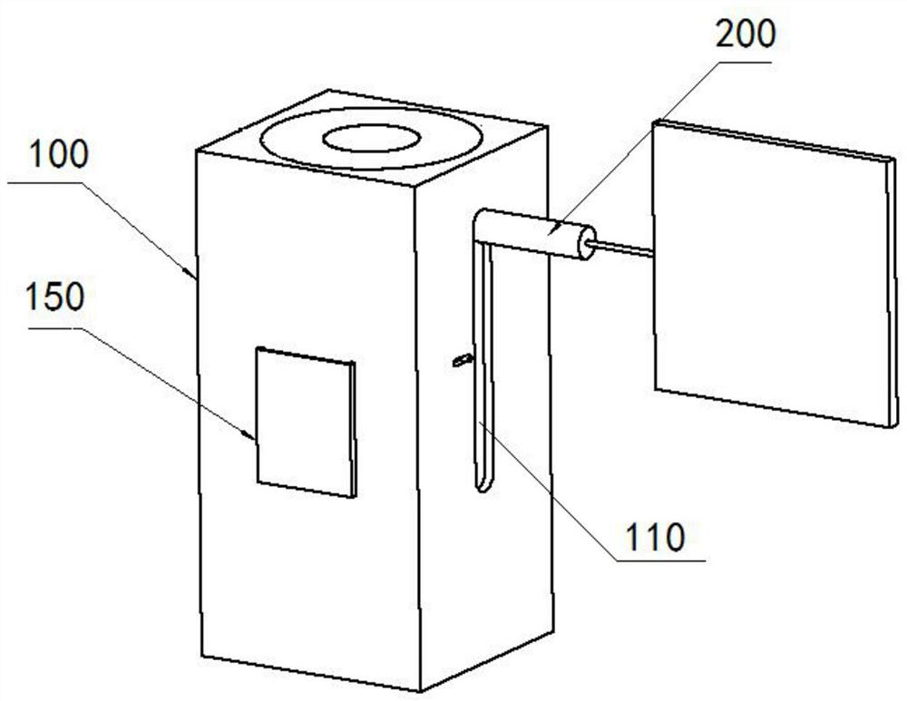 A bearing storage observation device