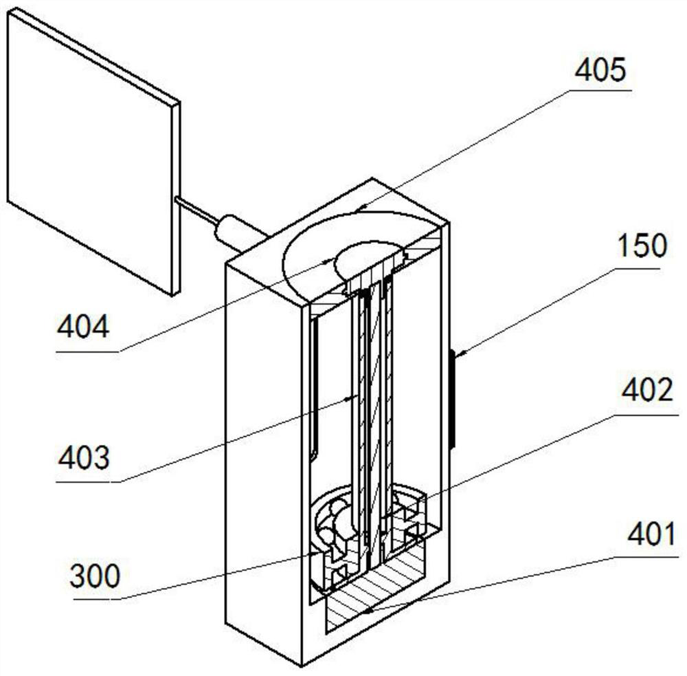 A bearing storage observation device