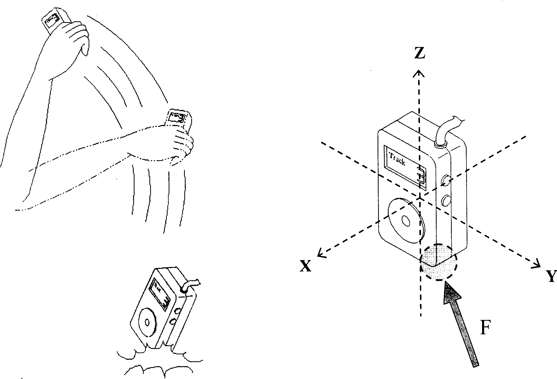 Medium apparatus protection mechanism capable of sensing and recording external force impact and method thereof