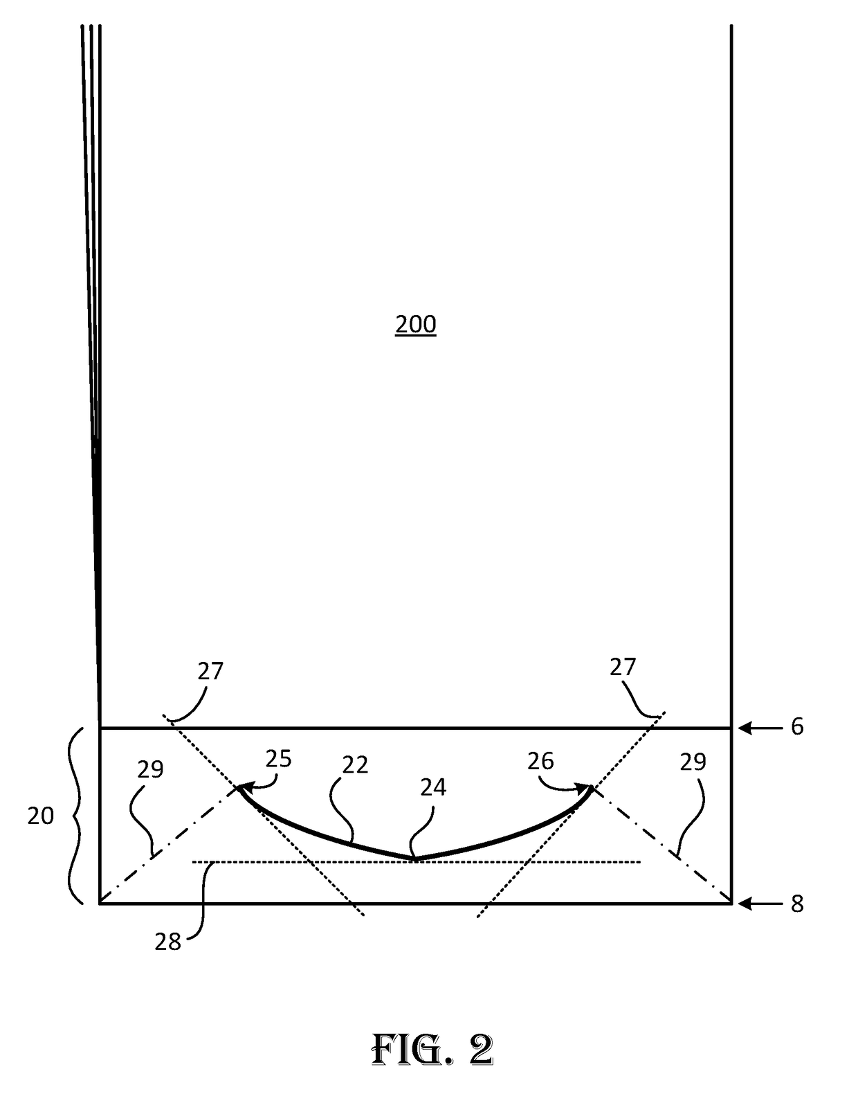 Bottom-Handled Bag Having Integral Ergonomic Handle Formed From Deflected Weld Line