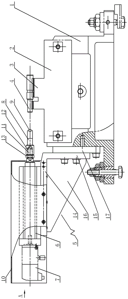 A Servo Positioning Structure for a Workpiece of a Centerless Grinding Machine