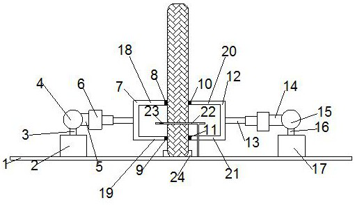 A tire section binding method